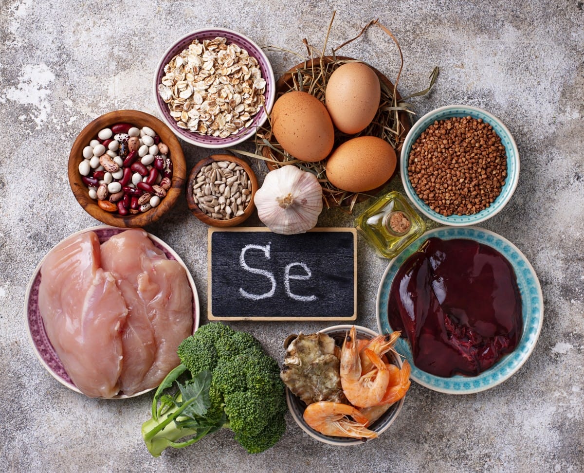 healthy product sources of selenium.