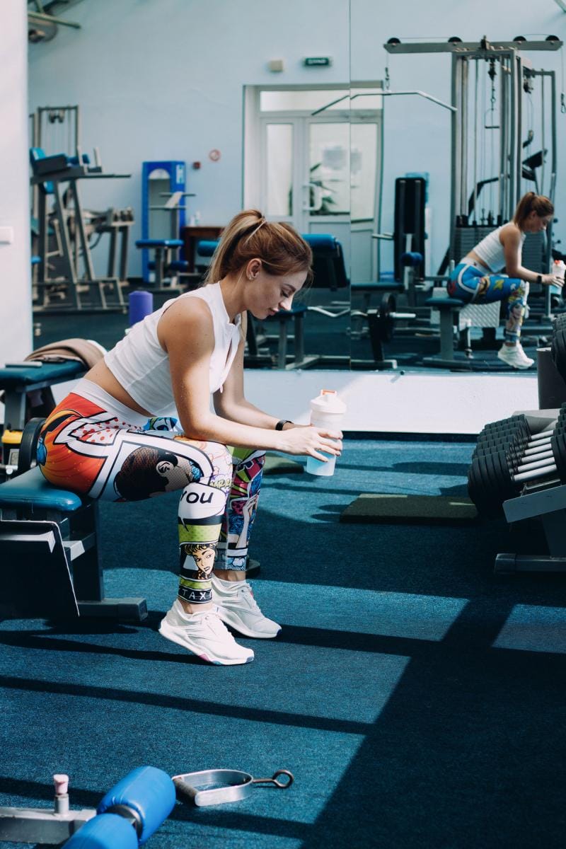 young woman resting after a hard workout 2023 11 27 05 34 16 utc