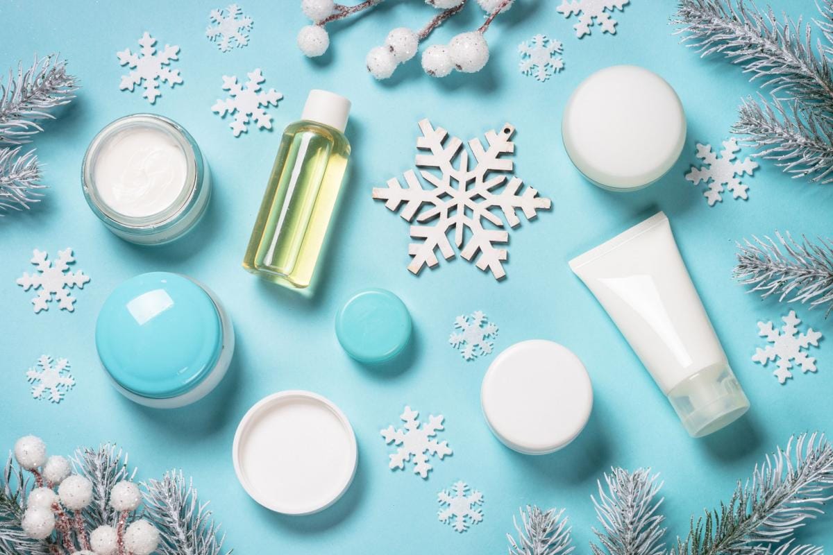 natural cosmetics for winter on blue 2023 11 27 05 31 57 utc